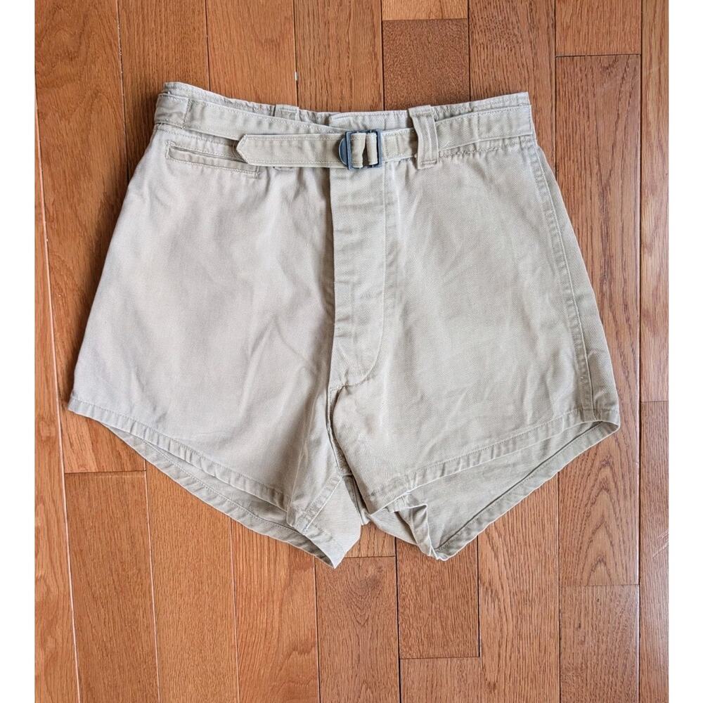 Authentic Vintage 1940s USMC Issue UDT Shorts Wood Button S-9820